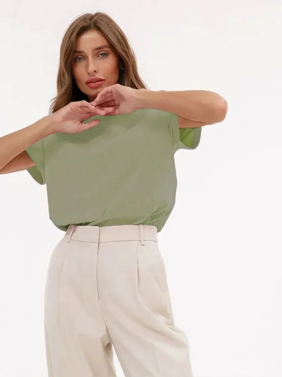 Basic Summer Essential Cotton Tee