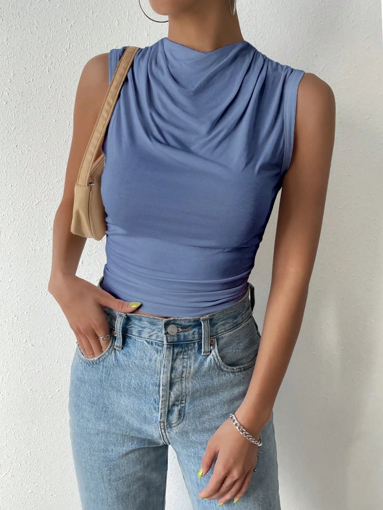 The Camille Drape Top