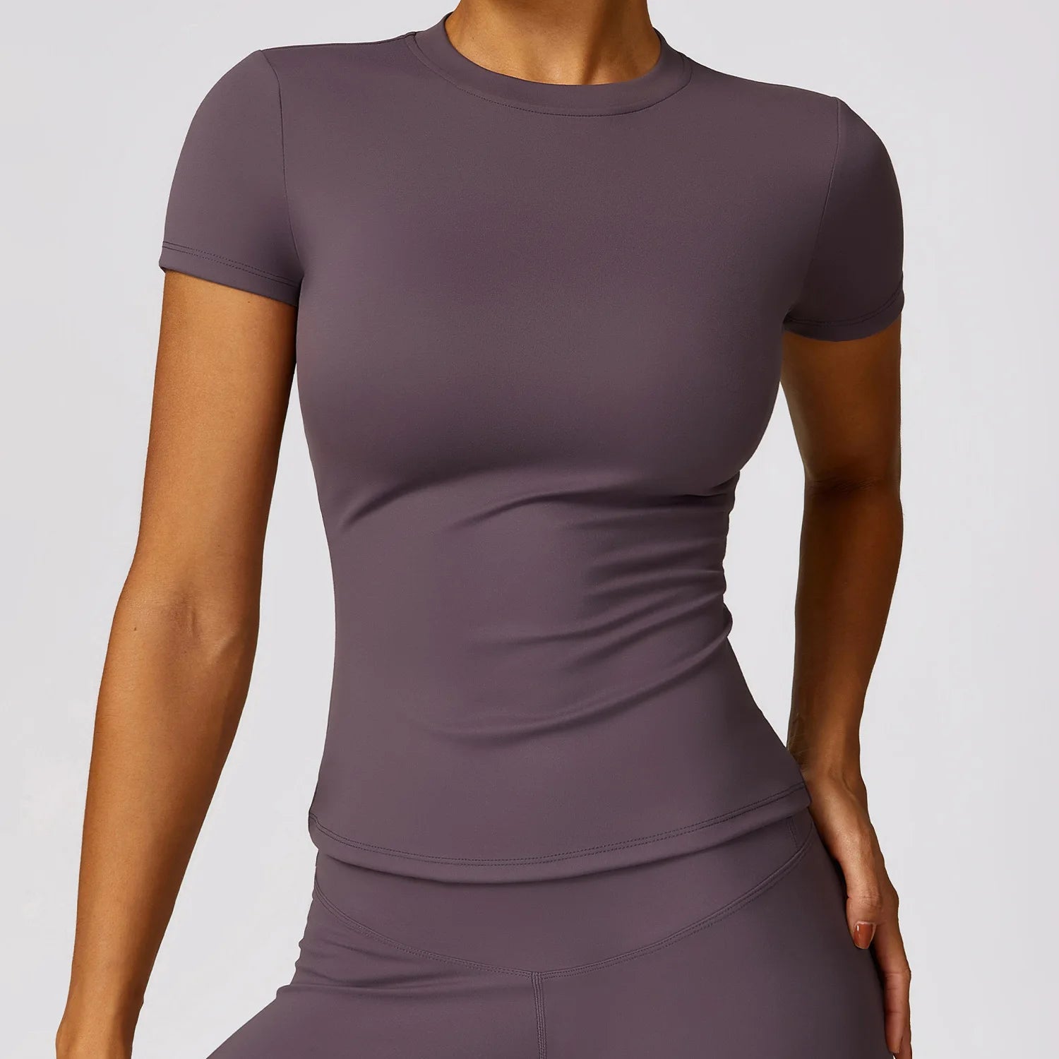 The Nova Short Sleeve Yoga Top