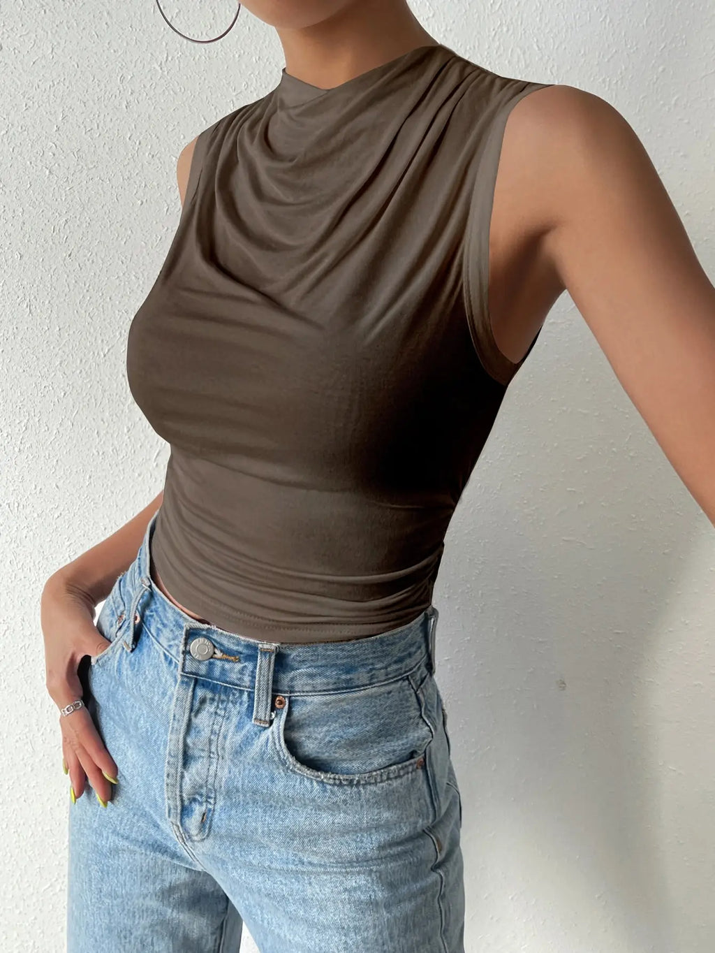 The Camille Drape Top
