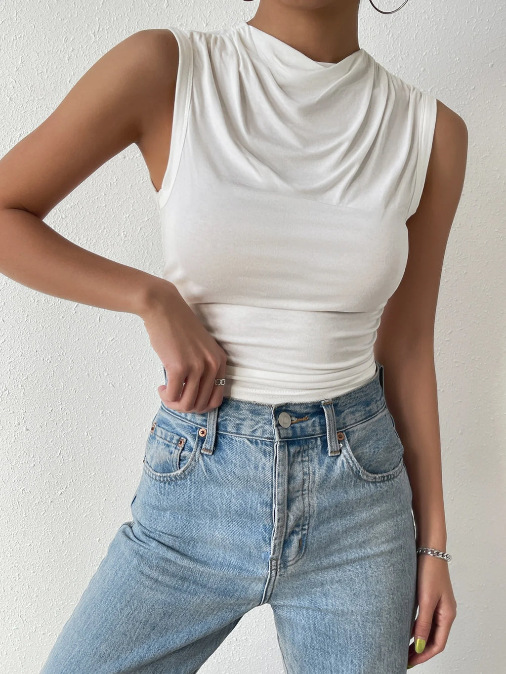 The Camille Drape Top