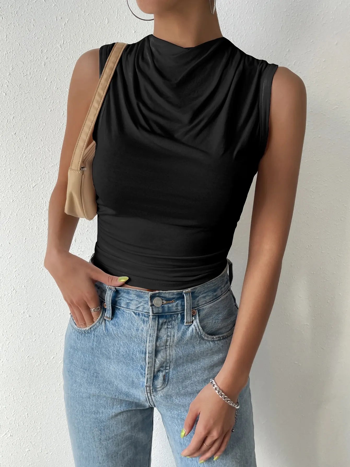 The Camille Drape Top
